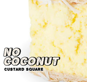 No Coconut Original Gourmet Vanilla Custard Squares