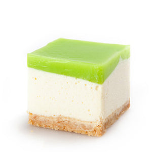 Luscious Lime Cheesecake Square